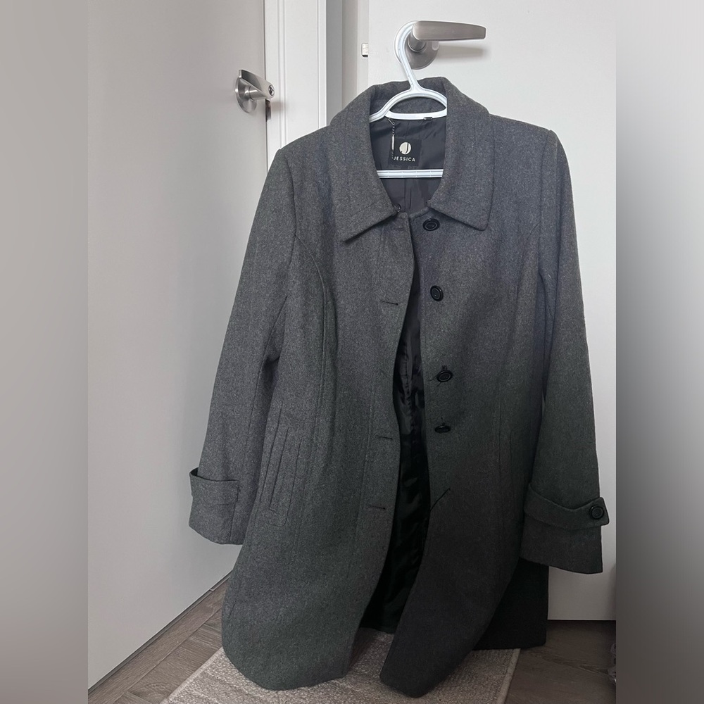 Jessica Gray Trench Coat